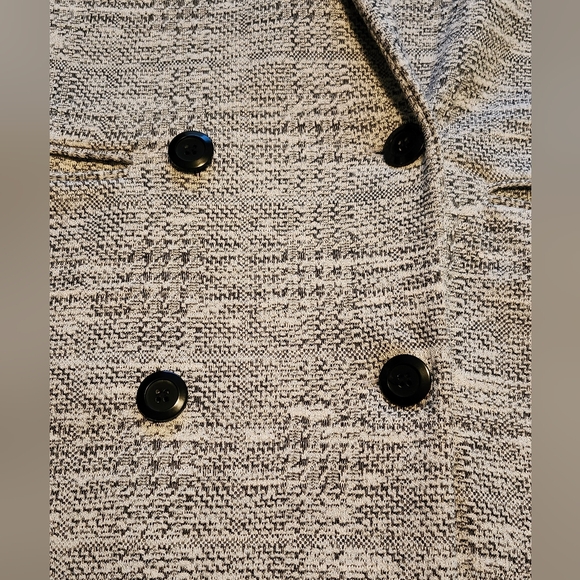 TOPSHOP Longline Double-Breasted Blazer | Jacket. Women's Size 6  (Oversized) - Picture 6 of 10